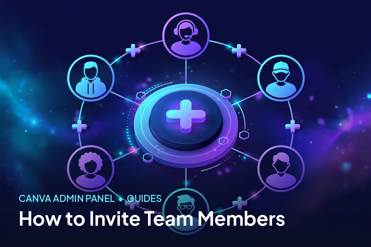 How to Invite Members to Your Canva Team as Admin