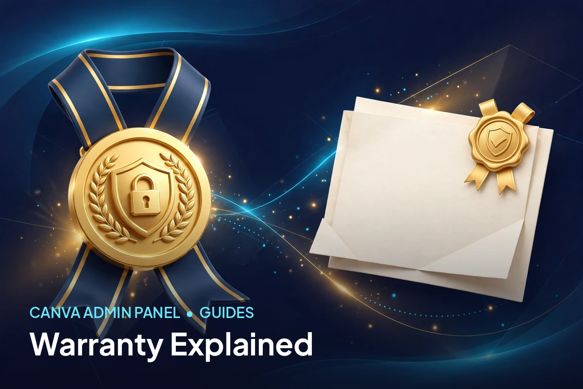 Canva Admin Panel Warranty Explained: What to Ask